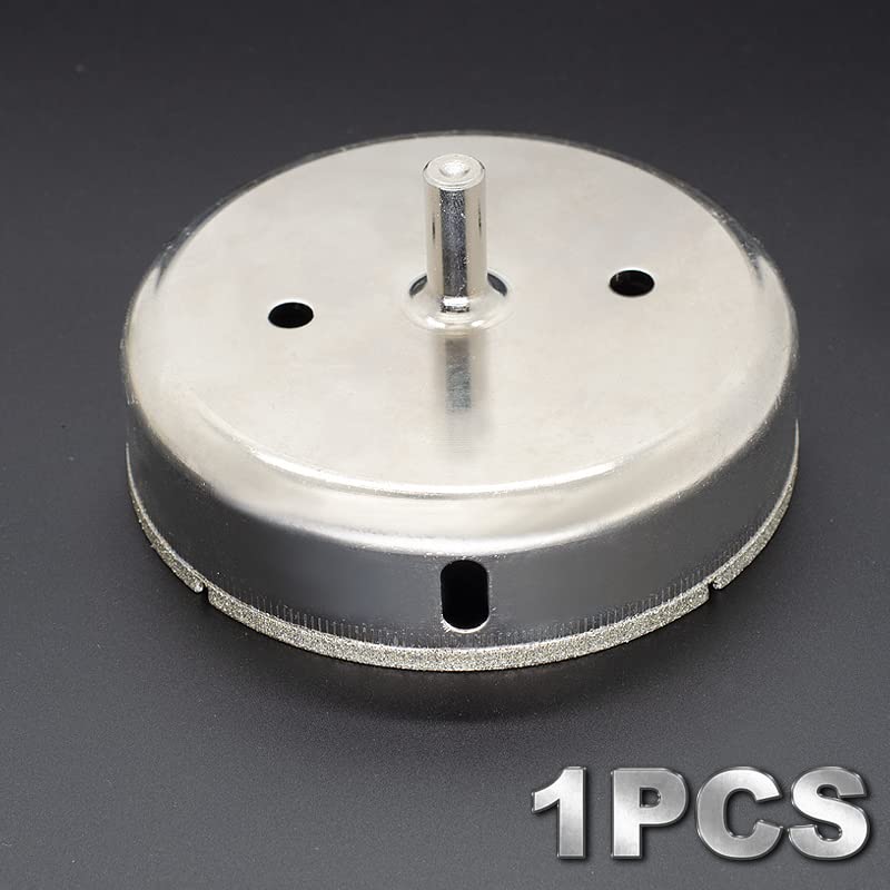 Jamiikury 4-1/4 "" / 110mm الماس هول المنشار لقمة ثقب الزجاج المنشار ثقب البلاط مناسبة للرخام بلاط السيراميك والزجاج والخزف - Image 3